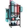 Yoga Mat Storage and Organizer Rack