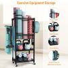 Yoga Mat Storage and Organizer Rack