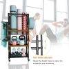 Yoga Mat Storage and Organizer Rack