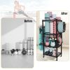 Yoga Mat Storage and Organizer Rack