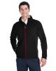 Men's Constant Full-Zip Sweater Fleece Jacket - BLACK/ BLK/ RED - S