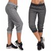 New Plus Size Women's Summer Fashion Sport Casual Loose 3/4 Pants Baggy Harem Pants Trousers Jogging Pants
