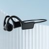 X7 Wireless Bone Conduction Sports Headphones; For Cycling; Workouts And Night Running; Sweat Resistant Earphones With Built-in Noise Cancelling Mic